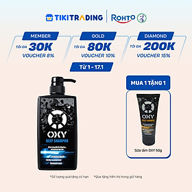 Dầu gội cho nam sạch sâu giảm ngứa Oxy Deep Shampoo