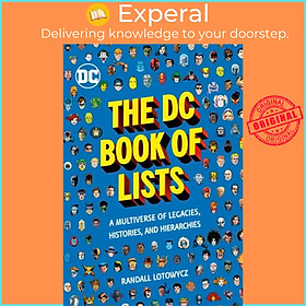 Sách - The DC Book of Lists by Randall Lotowycz (UK edition, hardcover)