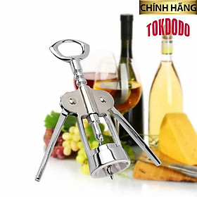 Mua Dụng Cụ Mở Nắp Chai Rượu Vang Tiện Lợi  Chất Liệu Bằng Inox Không Rỉ  An Toàn Chính Hãng TOKDODO