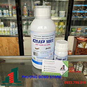 Thuốc diệt muỗi CYP 10EC _chai 1 lít