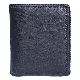  Ví nam da đà điểu da bụng đan viền kiểu đứng nhiều màu HJ92459-60-61-62-64