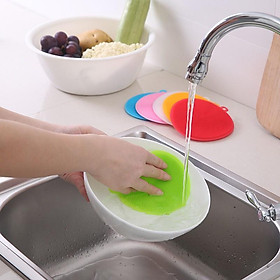 Mua BỘ 2 MIẾNG RỬA CHÉN BÁT SILICON ĐA NĂNG SIÊU SẠCH LOẠI BỎ MỌI VẾT BẨN - MIẾNG RỬA CHÉN   LAU CHÙI BẾP   CÓ THỂ NHẤC NỒI