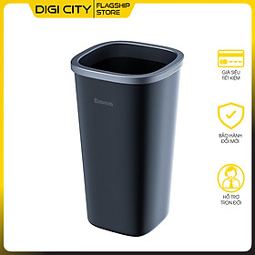 Bình đựng rác mini Baseus Dust-free Vehicle Mounted Trash Can dùng trên ô tô hoặc bàn làm việc- Hàng chính hãng- giao màu ngẫu nhiên