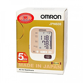 Máy Đo Huyết Áp Bắp Tay Omron JPN-600 (made in Japan)+ Tặng 1 Nhiệt Kế Omron Mc-246