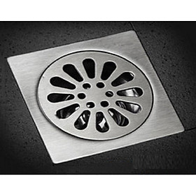 Thoát sàn inox thông thường (10x10cm) - Hàng Cơ bản