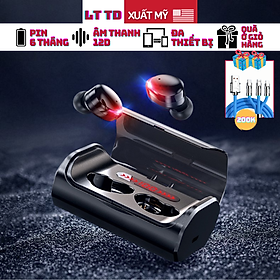 Mua Tai Nghe Bluetooth Không Dây Nhét Tai Bluetooth 5.3 LT/D-T8 PRO PLUS TWS True Wireless  Pin Sạc Dự Phòng - Hàng Chính Hãng