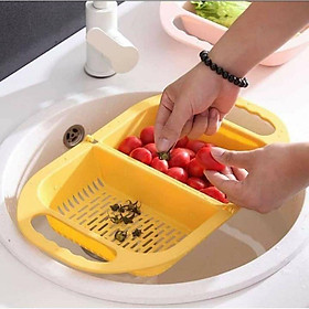 Mua Rổ gác bồn rửa bát gấp gọn