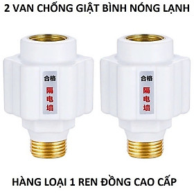 Van Chống Giật Bình Nóng Lạnh Bộ 2 Cái – Zen Đồng Chịu Nhiệt, Chống Rò Điện Hiệu Quả, Loại Tốt Nhất Hiện Nay