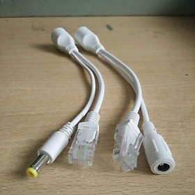 Mua Bộ 2 cáp truyền tín hiệu Jack Poe cho camera IP thông thường - Jack POE