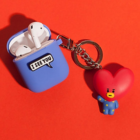 BTS BT21 Official Authentic Goods Keyring Airpods Case (Character 1 of 7)