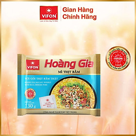 Thùng 18 Mì Thịt Bằm HOÀNG GIA VIFON (130gr / Gói)