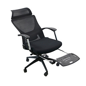 Mua Ghế văn phòng lưng cao lưới có gác chân thư giãn CR4307