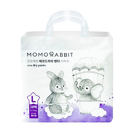 Bỉm quần ban đêm Momo Rabbit Baby Panty Diapers size L