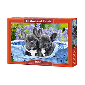 Xếp hình puzzle những chú chó Bulldog, Pháp 1000 mảnh CASTORLAND C-104246