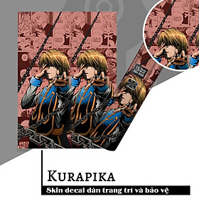 Mua Skin dán Xlim V1  V2  SE mẫu Kurapika (dễ dán  đã cắt sẵn chi tiết)