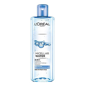 Nước Tẩy Trang Tươi Mát L'Oreal Paris Micellar Water (400ml)