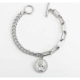 Vòng tay lắc tay unisex mix icon mặt cười độc đáo
