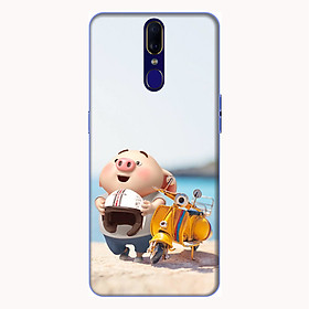 Ốp lưng dành cho điện thoại Oppo F11 hình Heo Con Đi Phượt - Hàng chính hãng