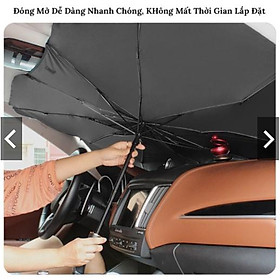 Dù Che Kính Lái Ô Tô- Chống Nắng, Bảo Vệ Nội Thất Xe Hơi