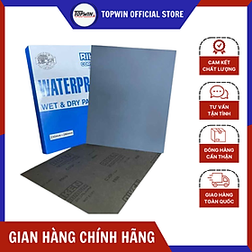 (Combo 5 Tờ) Giấy Nhám Nước Càphê Cát Riken Nhật C35P Giúp Loại Bỏ Lớp Sơn Cũ, Đánh Bóng Bề Mặt Cực Tốt | TOPWIN Official Store