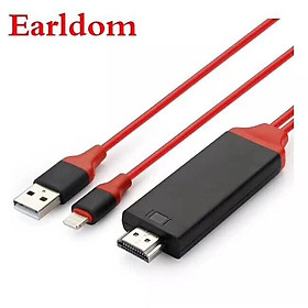 Dây Cáp HDMI Earldom W5 tivi, chơi game, máy chiếu, chuẩn full HD Hàng Chính Hãng