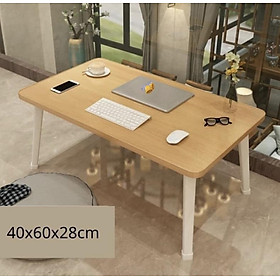 Mua Bàn học gấp gọn mặt gỗ chân nhựa - giao màu ngẫu nhiên