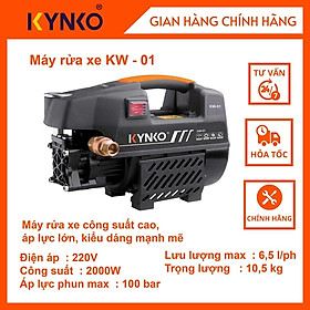 Mua Máy rửa xe chính hãng Kynko KW01 siêu mạnh mẽ giá tốt