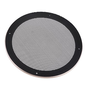 8inch Speaker Grills Cover Steel Mesh Protective Case with Screws