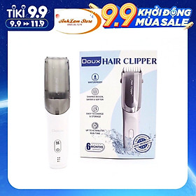 Tông đơ cắt tóc hút tóc trẻ em cao cấp Doux