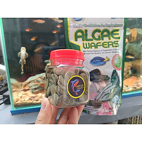 Thức Ăn Pleco Hikari ALGAE WAFERS - Cám cá pleco cao cấp - cá chuột - cá tầng đáy