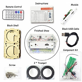 3W 3W DIY DIY Bluetooth Loa tương thích KIT THÀNH PHẦN ĐIỆN