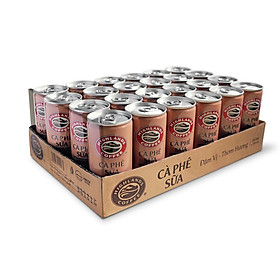 Hình ảnh Thùng 24 lon Cà Phê sữa HIGHLANDS COFFEE 235ml