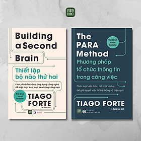 Hình ảnh Combo Sách - Building A Second Brain và The Para Method - Tiago Forte