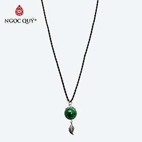 Dây chuyền đá thiên nhiên charm lá - Ngọc Quý Gemstones