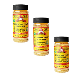 Men Dinh Dưỡng Nutritional Yeast Bragg 127g (combo 3 hộp)