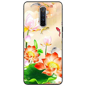 Ốp lưng dành cho Oppo Reno ACE mẫu Sen Nở Và Koi