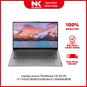 Mua Laptop Lenovo Thinkbook 14s G2 ITL i7-1165G7/8GB/512GB/Win11 20VA003RVN - Hàng chính hãng