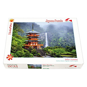 Tranh xếp Hình Tia Sáng Đền Taisha Tia Sáng (2035 Mảnh Ghép)