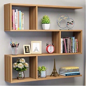 Mua Kệ sách gỗ treo tường đa năng rộng 80cm ( chọn màu sắc )