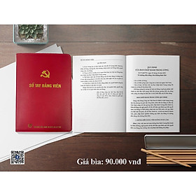 Sổ tay Đảng viên ( Bìa cứng giả da)