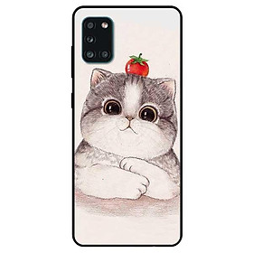 Ốp lưng dành cho Samsung Galaxy A12 - A21s - A31 - mẫu Mèo Và Cà Đỏ