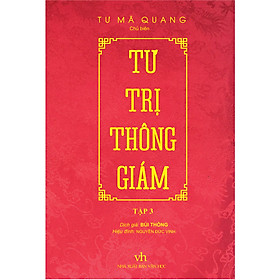 Hình ảnh sách Tư Trị Thông Giám - Tập 3 (Bìa Cứng, Bọc Vải, Phủ Nhũ)