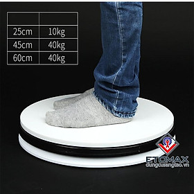 Mua Bàn xoay trưng bày 220v đường kính 45cm tải trọng 40kg