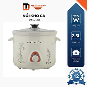 Mua Nồi Kho Đa Năng Gốm/ Sứ 2 5L Đạt Tường - DTSC25S   25G - Hàng Chính Hãng - DTSC25S Sứ