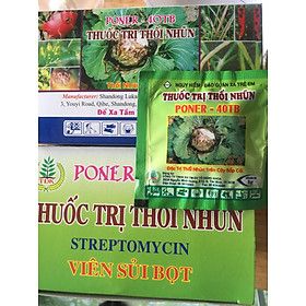 Hộp 20 VIÊN chống thối nhũn Poner 40TB (Viên 5g) cho hoa lan và cây trồng