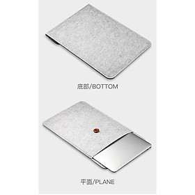 Túi Chống Sốc dành cho Macbook Air, Macbook Pro Loại 11 inch, 13 inch, 15 inch Cao Cấp