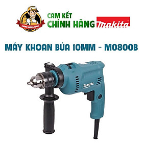 Máy khoan cầm tay mini,Máy khoan điện cầm tay gia đình,Máy khoan buá.Máy khoan Makita chính hãng m0800b 10mm.