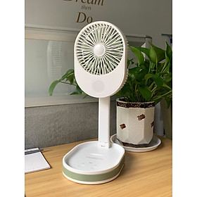 Mua QUẠT TÍCH ĐIỆN CÂM TAY MINI ĐỂ BÀN TIỆN LỢI