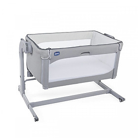 Cũi kề giường đa năng Chicco Next2me Magic màu ghi