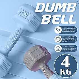 Bộ 2 tạ tay BG 4kg model Q304 - Q314 cao cấp Tập Gym (hàng nhập khẩu)